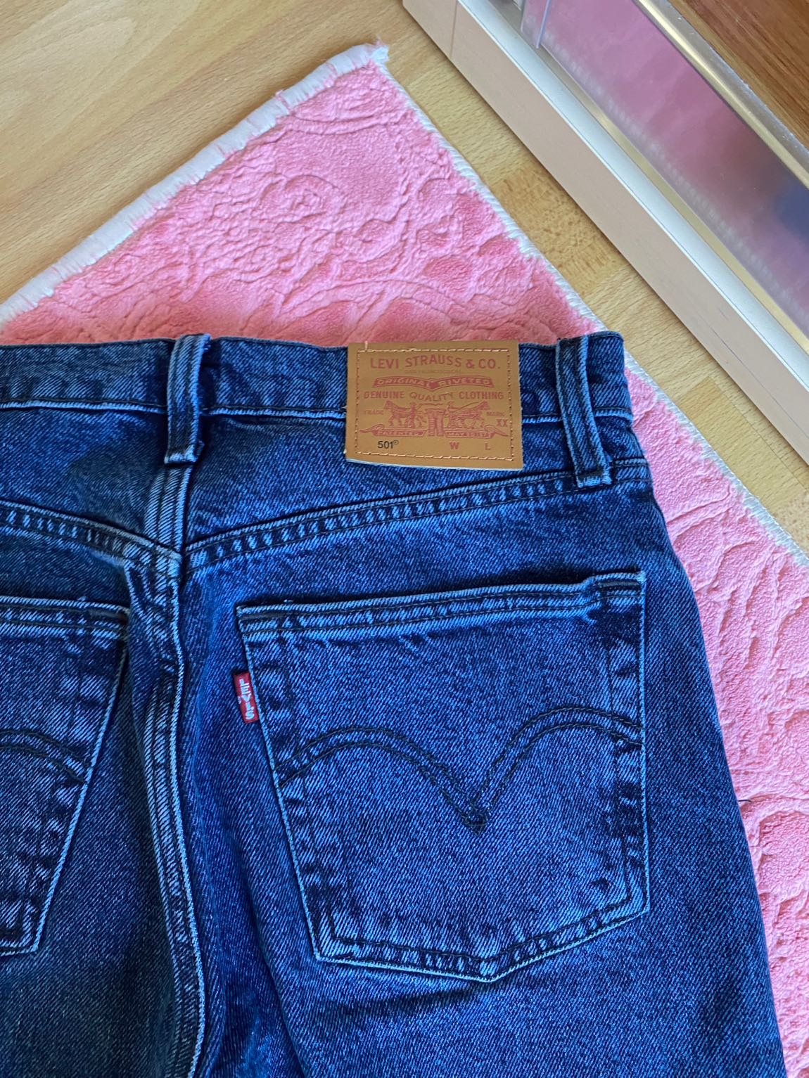 Levi's Mavi Kot Pantolon — görsel 4/4