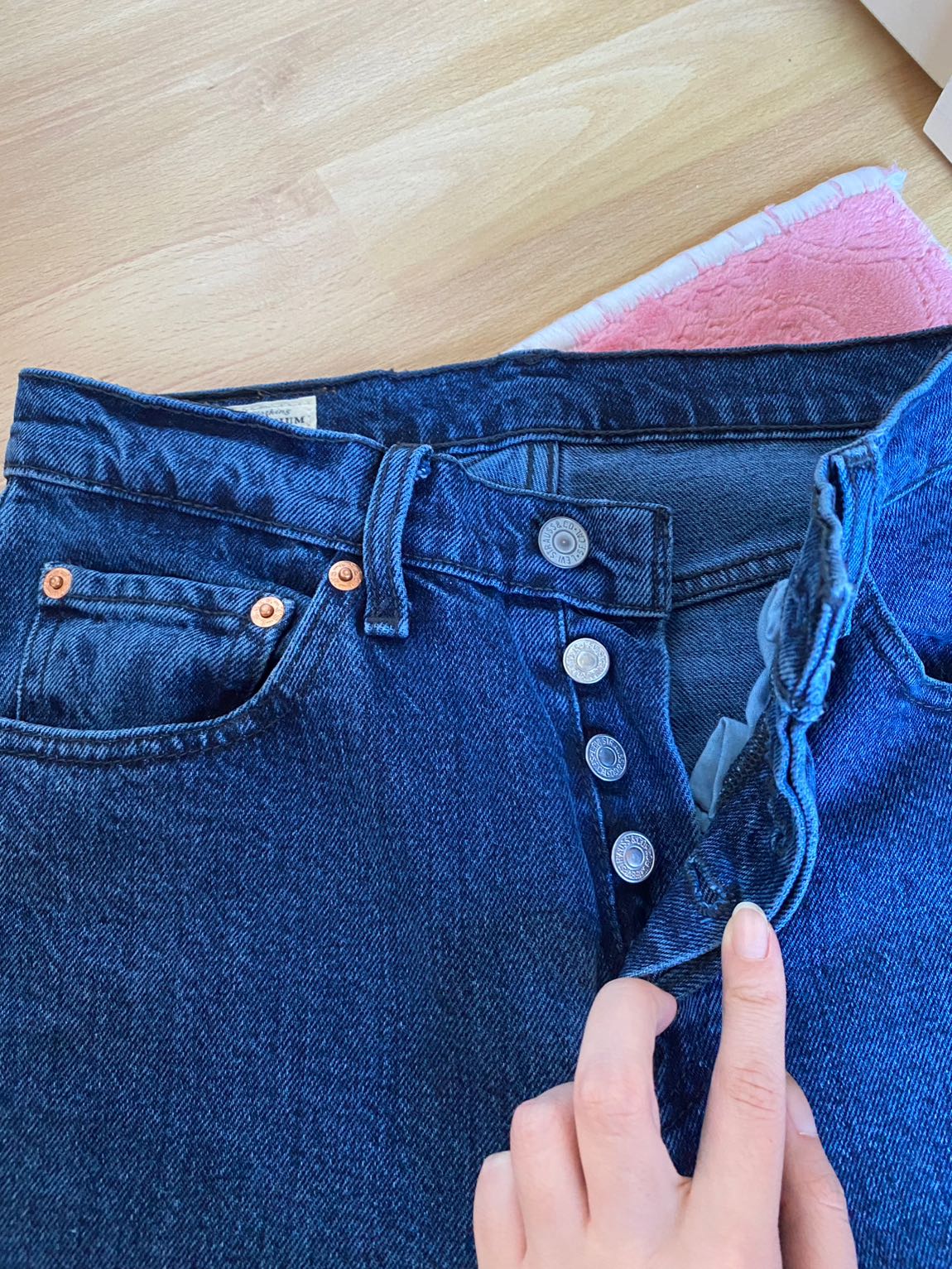 Levi's Mavi Kot Pantolon — görsel 2/4