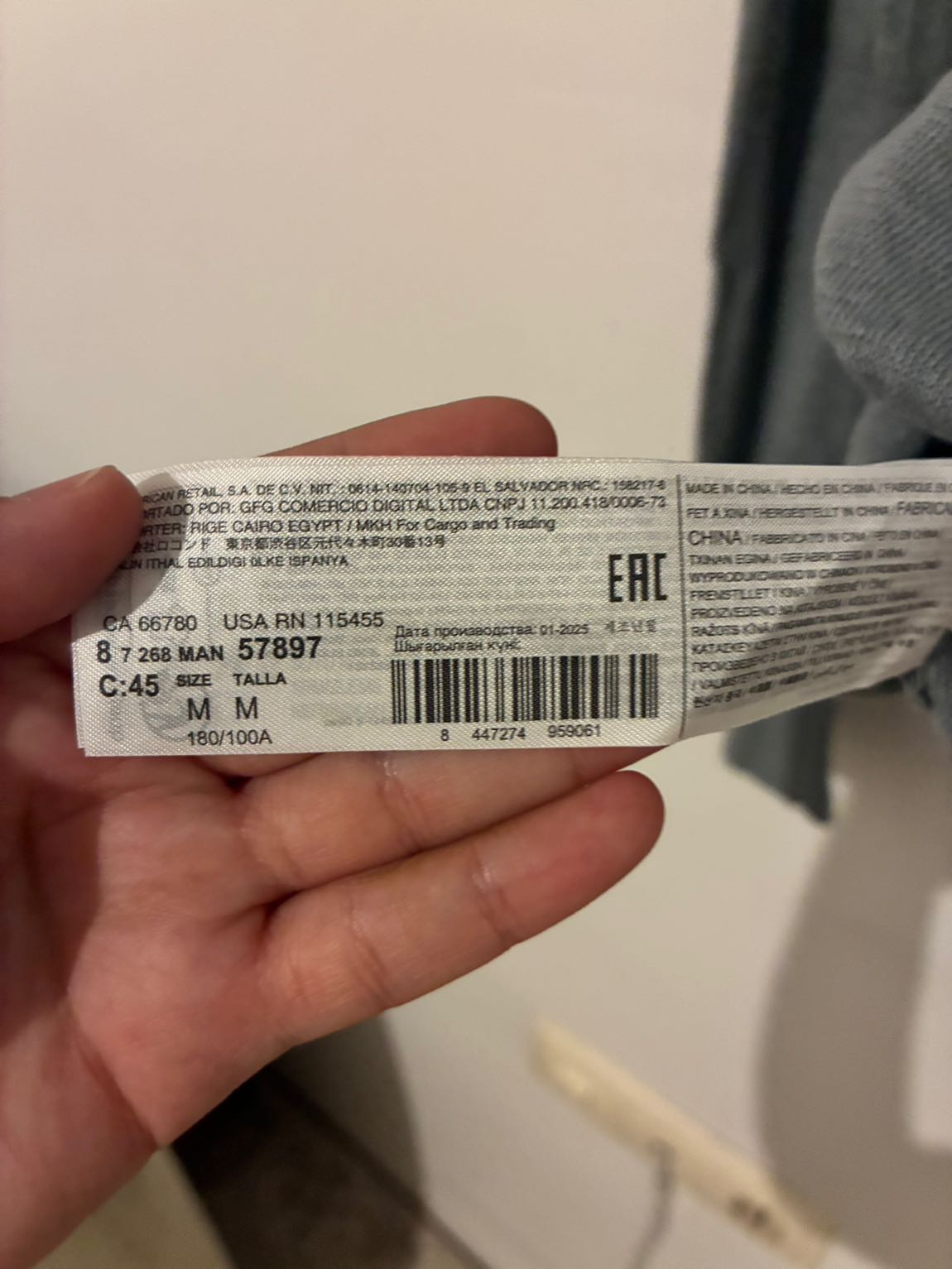 Mango Selection %100 Keten Kazak — görsel 8/10