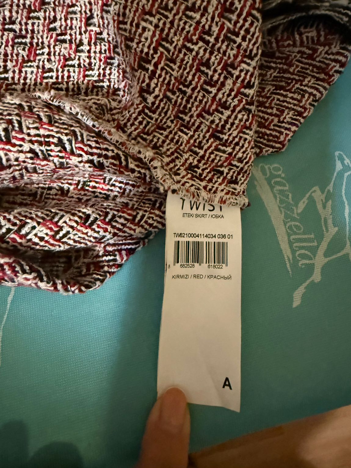 Twist Desenli Triko Kazak — görsel 10/10