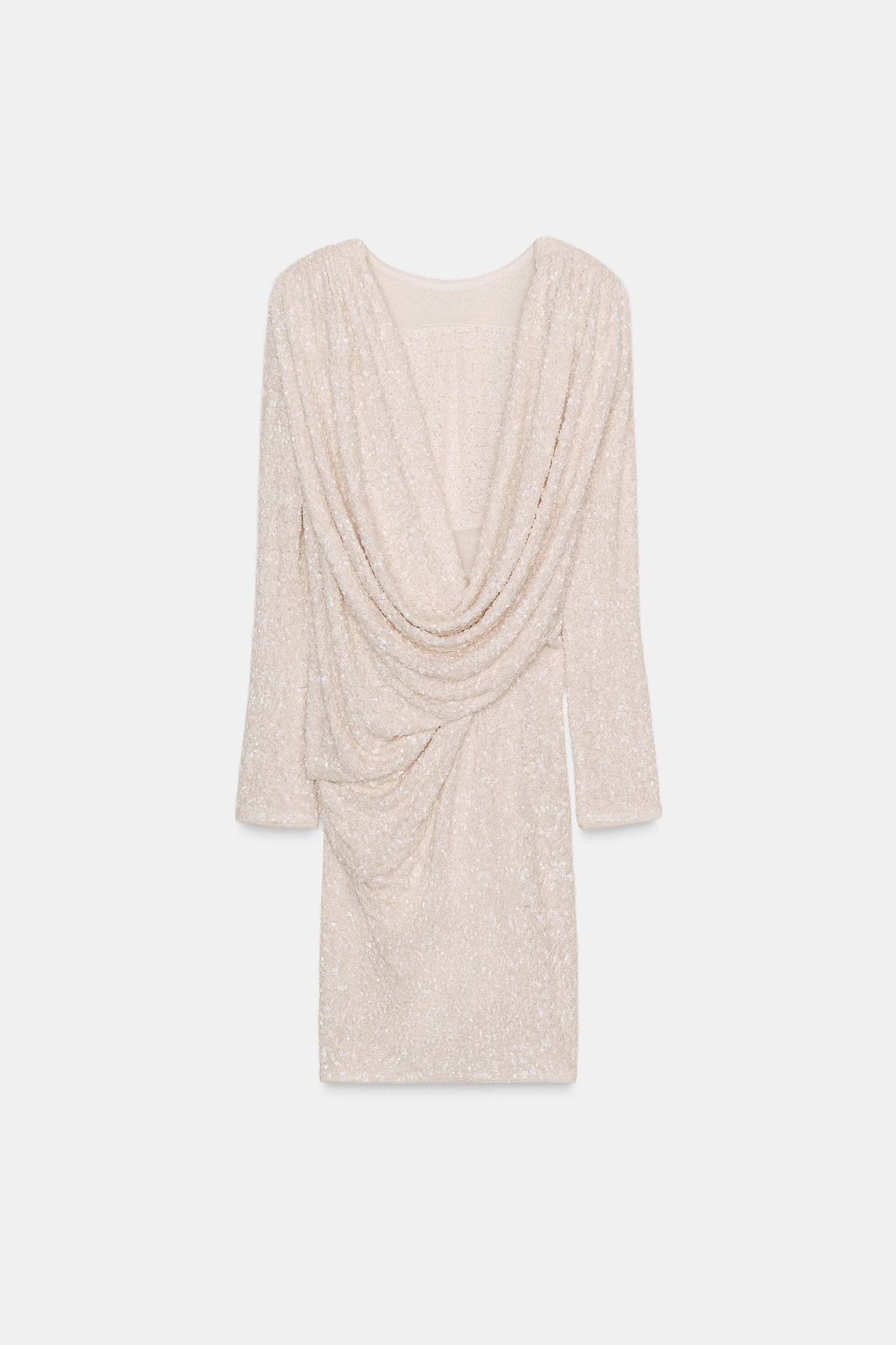 Zara Payetli Mini Elbise — görsel 3/8