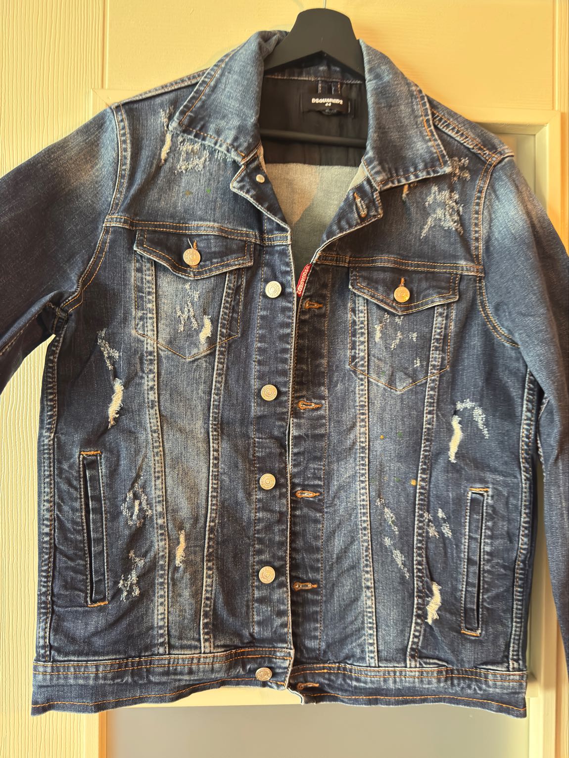 Dsquared2 Mavi Jean Ceket — görsel 2/10