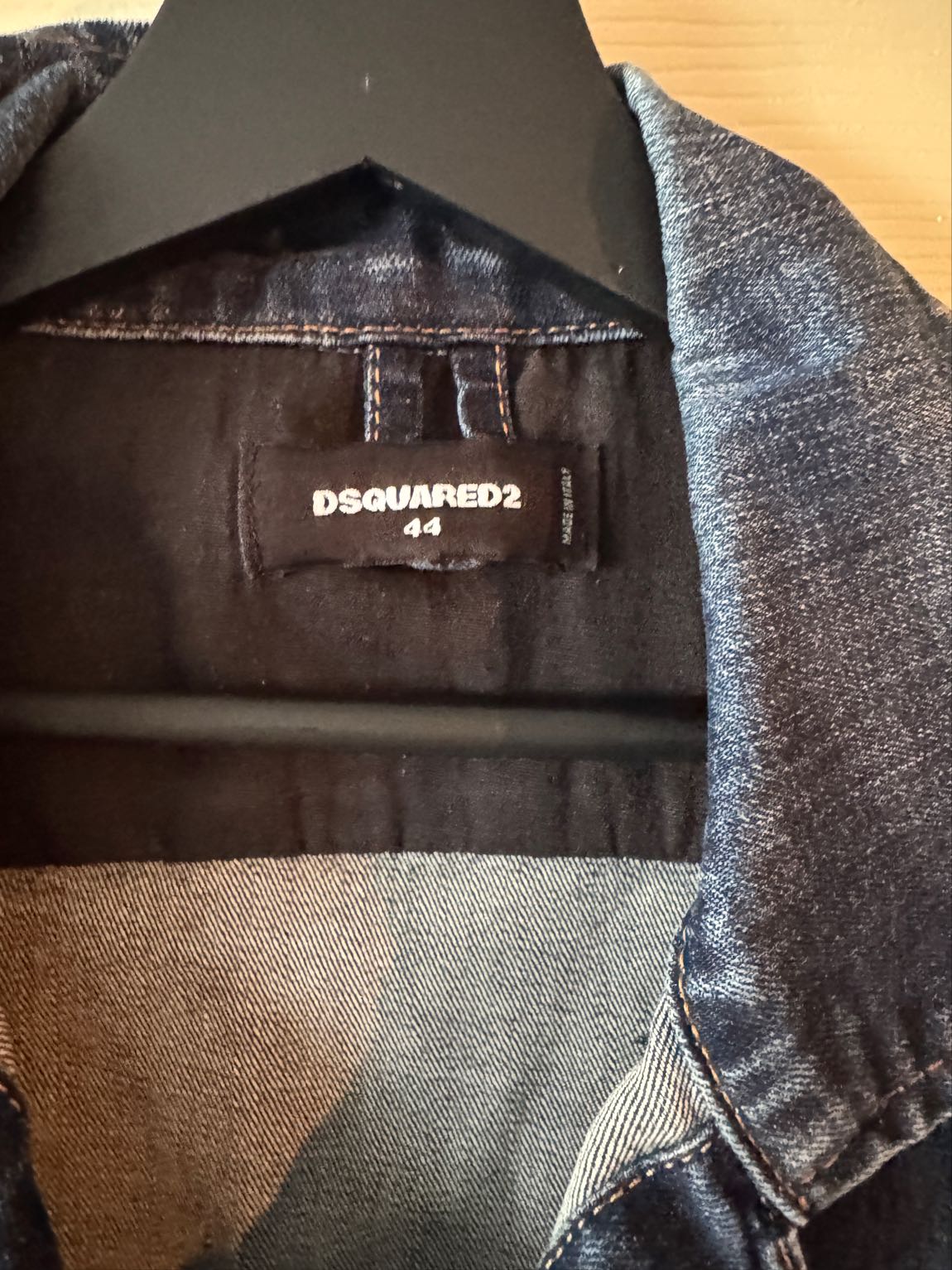 Dsquared2 Mavi Jean Ceket — görsel 3/10
