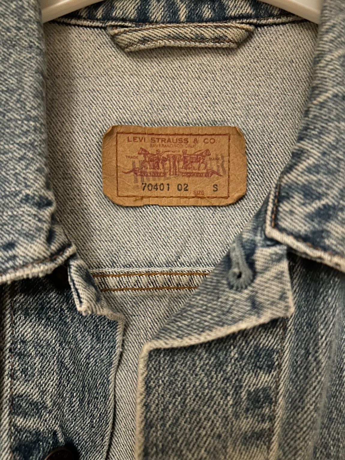 Levi's Kot Yelek y2k Vintage 80s 90s — görsel 2/3
