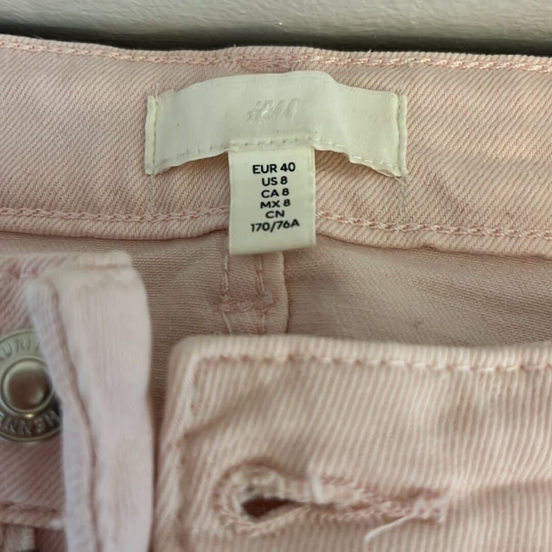 H&M marka Pudra Geniş Paça Pantolon — görsel 4/6