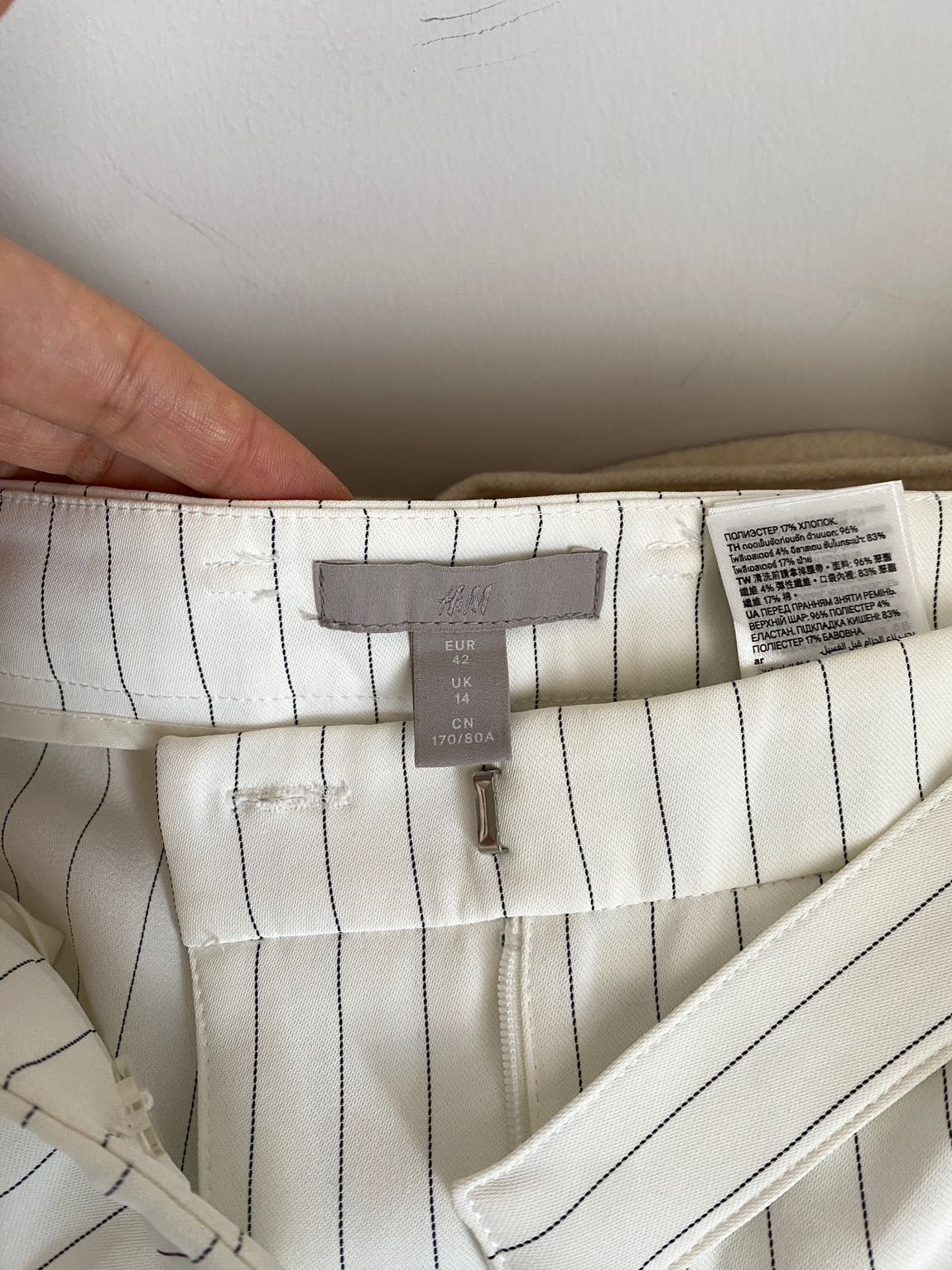 Çizgili Kumaş Pantolon — görsel 2/5