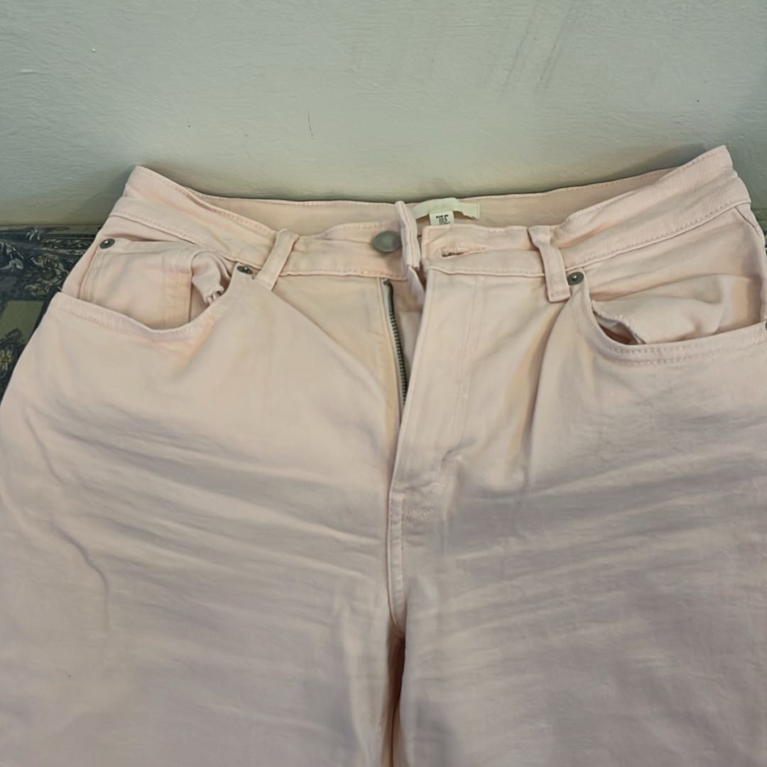 H&M marka Pudra Geniş Paça Pantolon — görsel 2/6