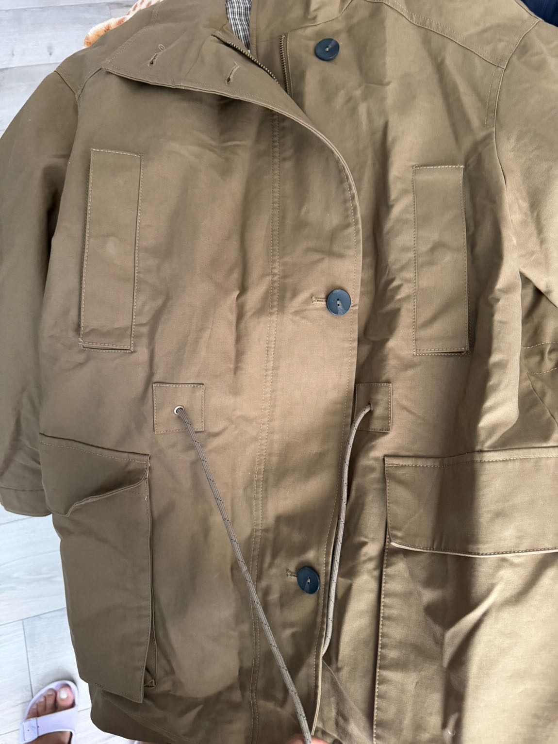 Zara Haki Parka — görsel 2/3