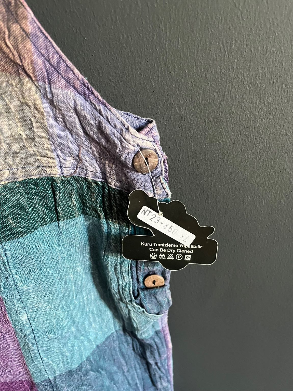 Luisido Patchwork Salopet Şort — görsel 3/9