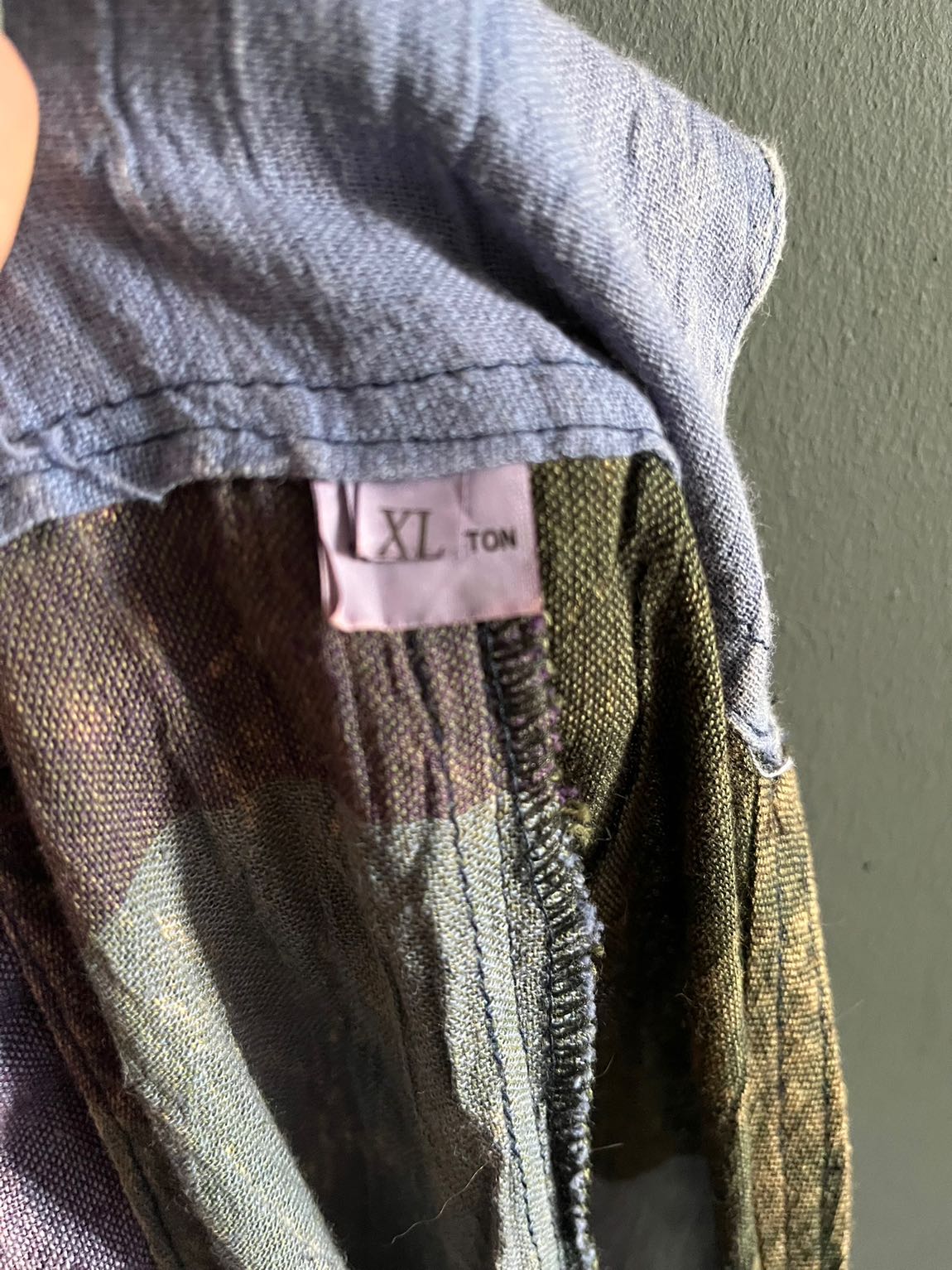Luisido Patchwork Salopet Şort — görsel 8/9