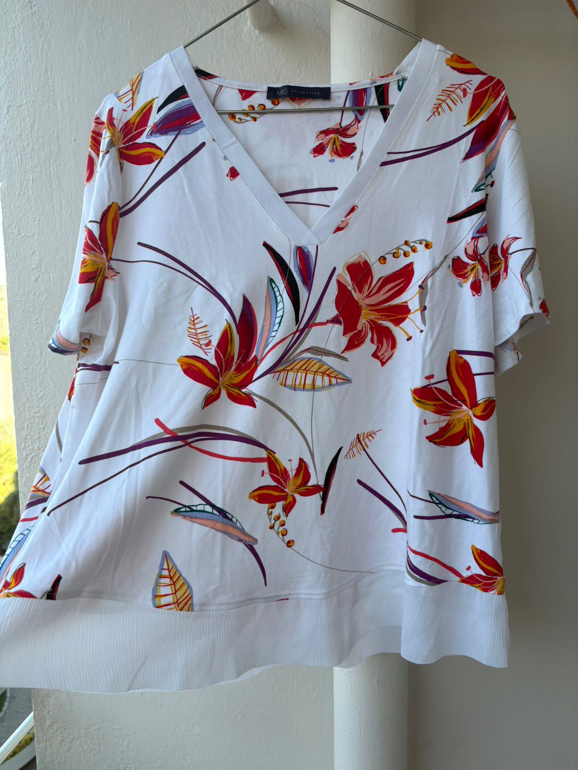 Marks & Spencer floralar desen tşhırt — görsel 3/13