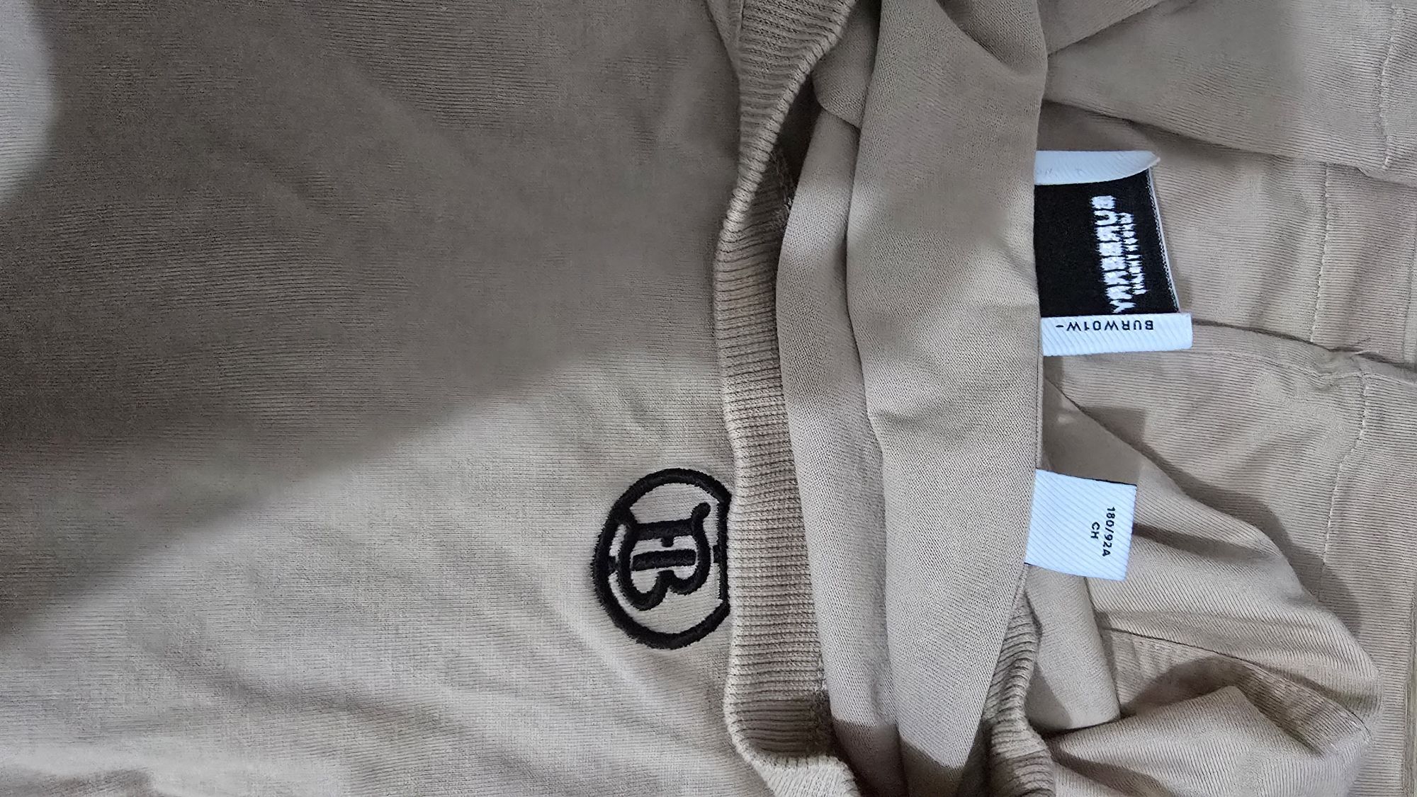 Tb Logo Burberry Bej Tişört — görsel 3/6