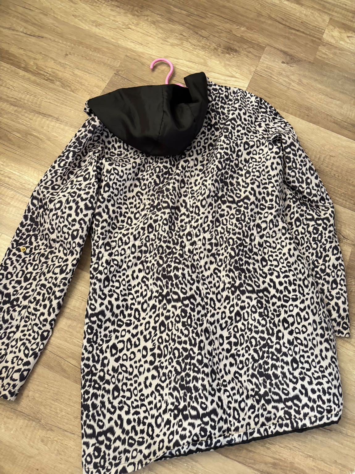 Xside Leopar Desenli Yağmurluk — görsel 3/5