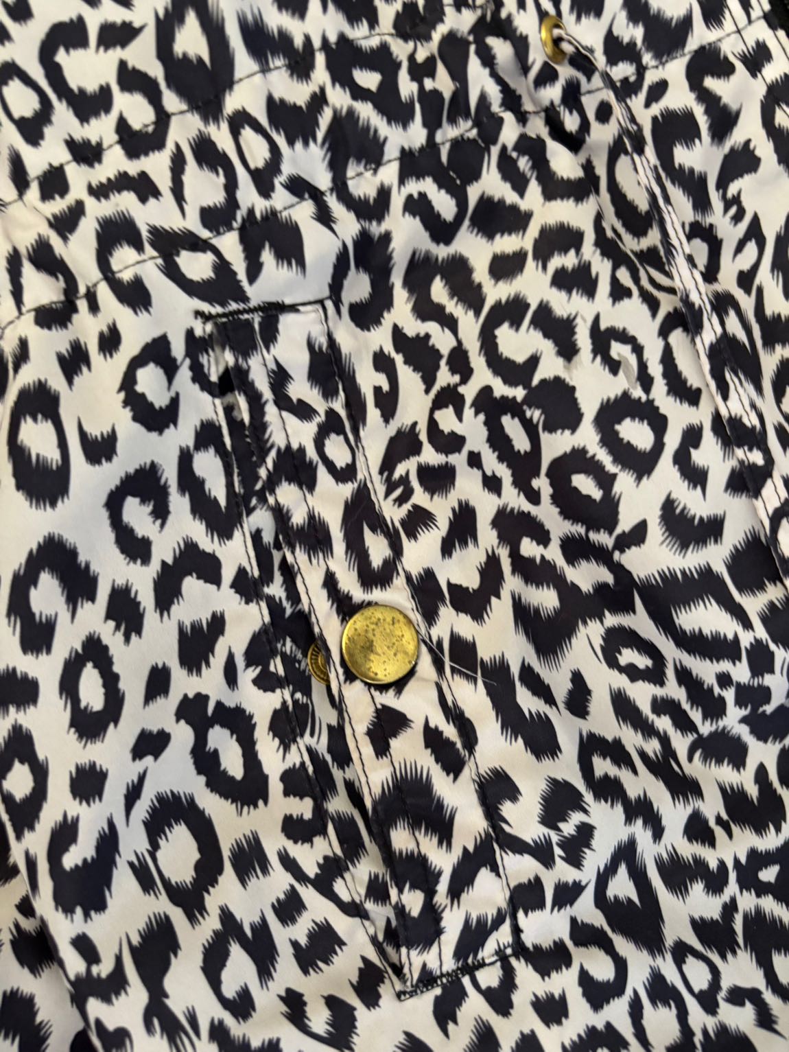 Xside Leopar Desenli Yağmurluk — görsel 4/5