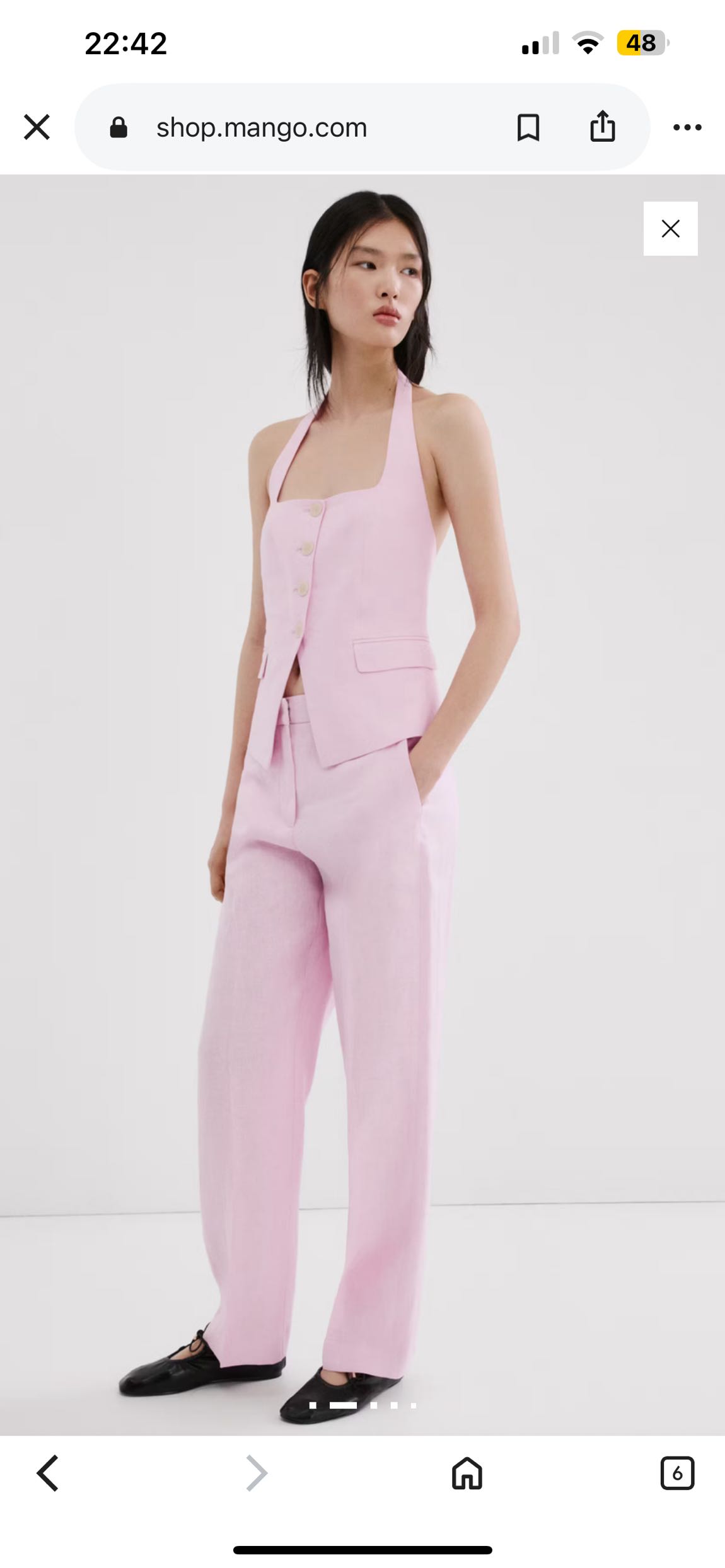Mango Pembe Yelek — görsel 2/3