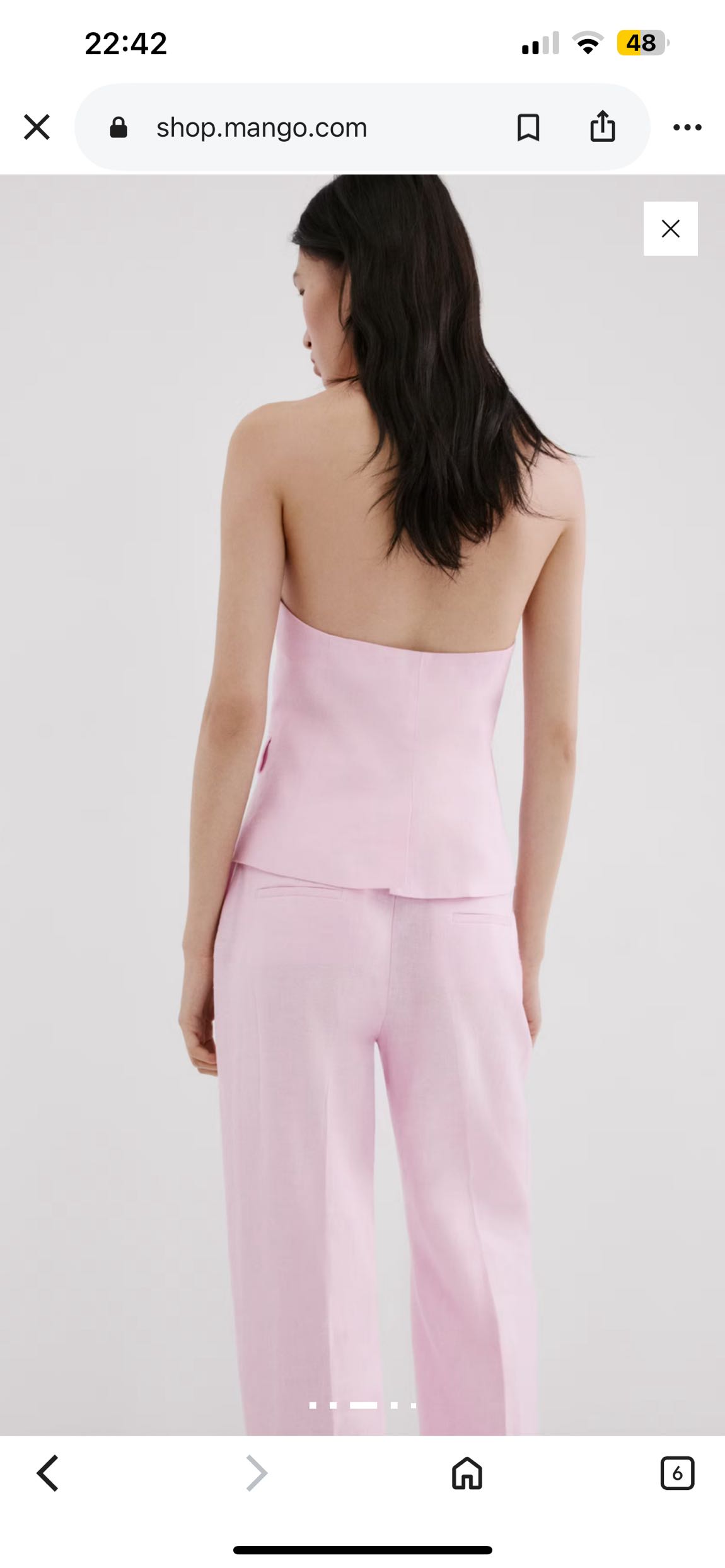 Mango Pembe Yelek — görsel 3/3