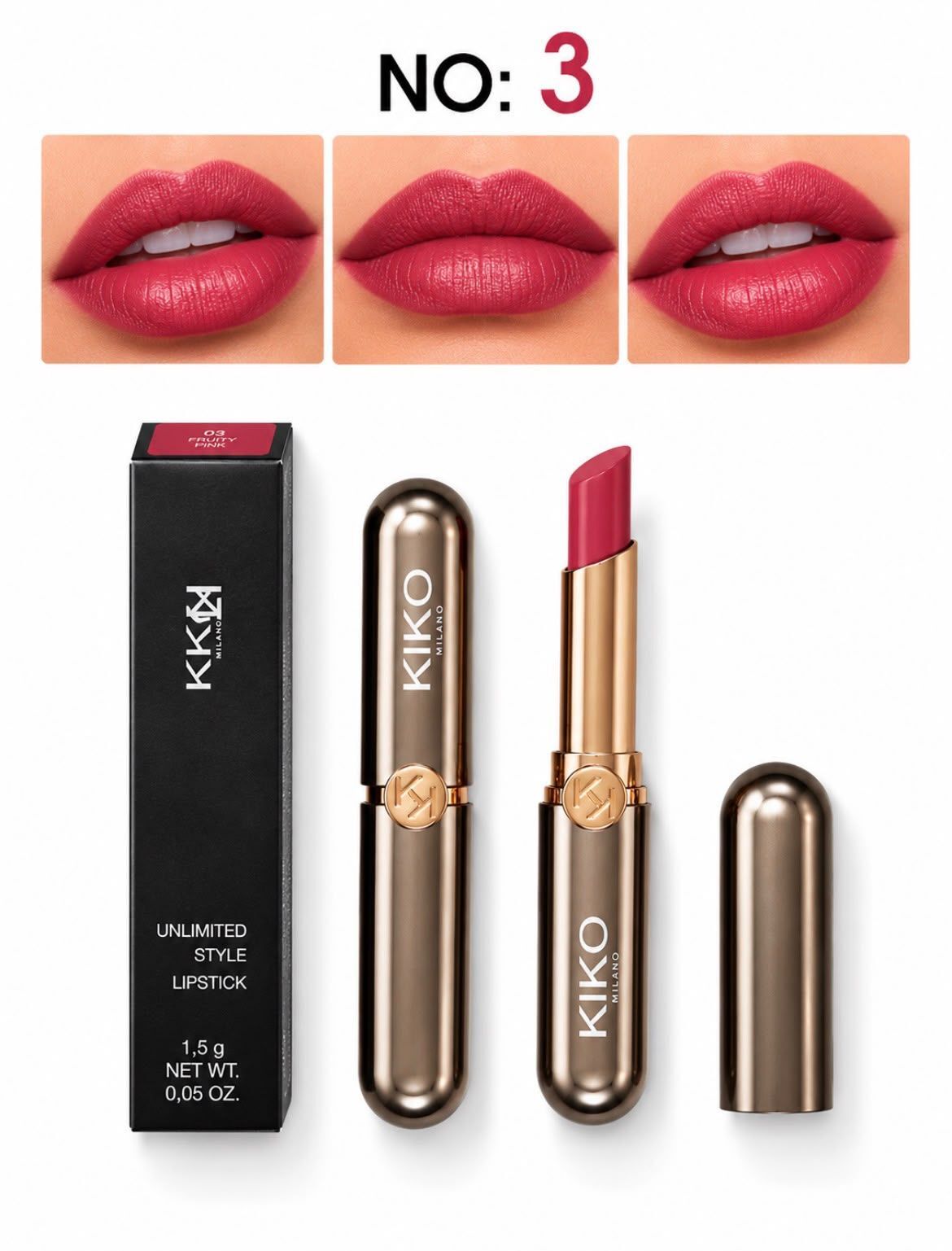 Kiko lipstick — görsel 3/5