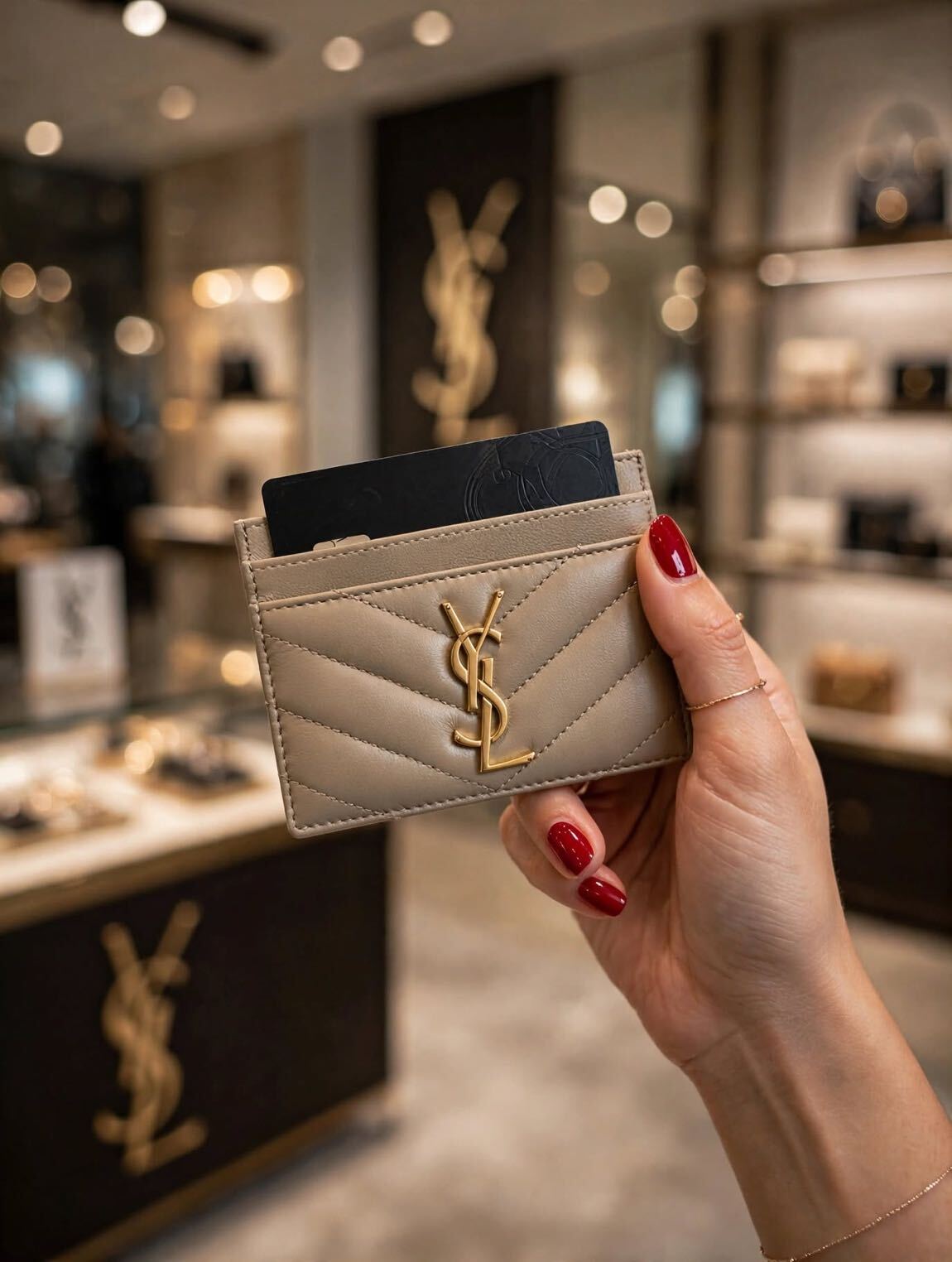 💥 FIRSAT YSL SAINT LAURENT KARTLIK — görsel 4/14