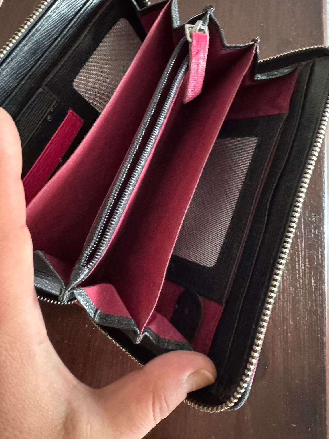Samsonite Siyah Deri Cüzdan — görsel 3/8