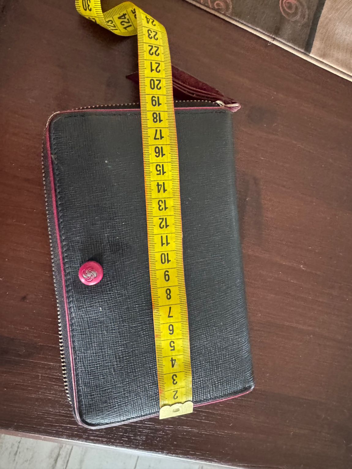 Samsonite Siyah Deri Cüzdan — görsel 7/8