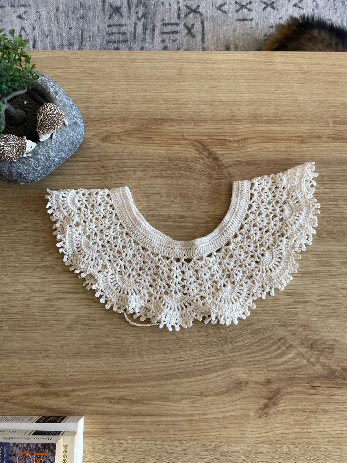 El Yapımı Dantel Yaka — görsel 8/10