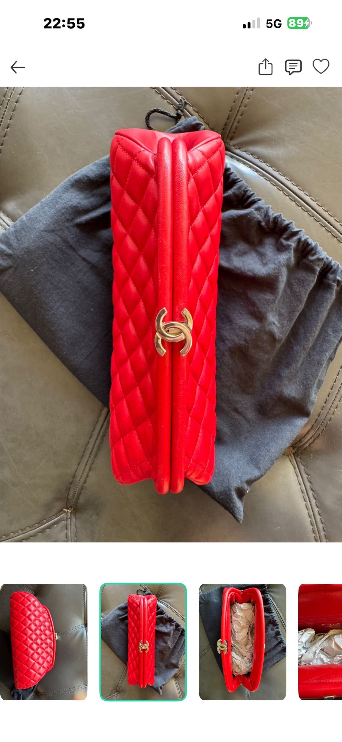 Chanel clutch — görsel 2/4