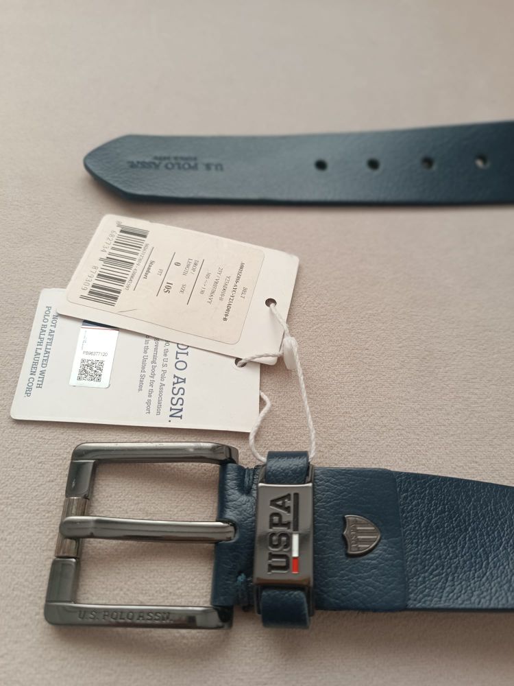 U.S. Polo Assn. %100 Deri Kemer — görsel 3/7