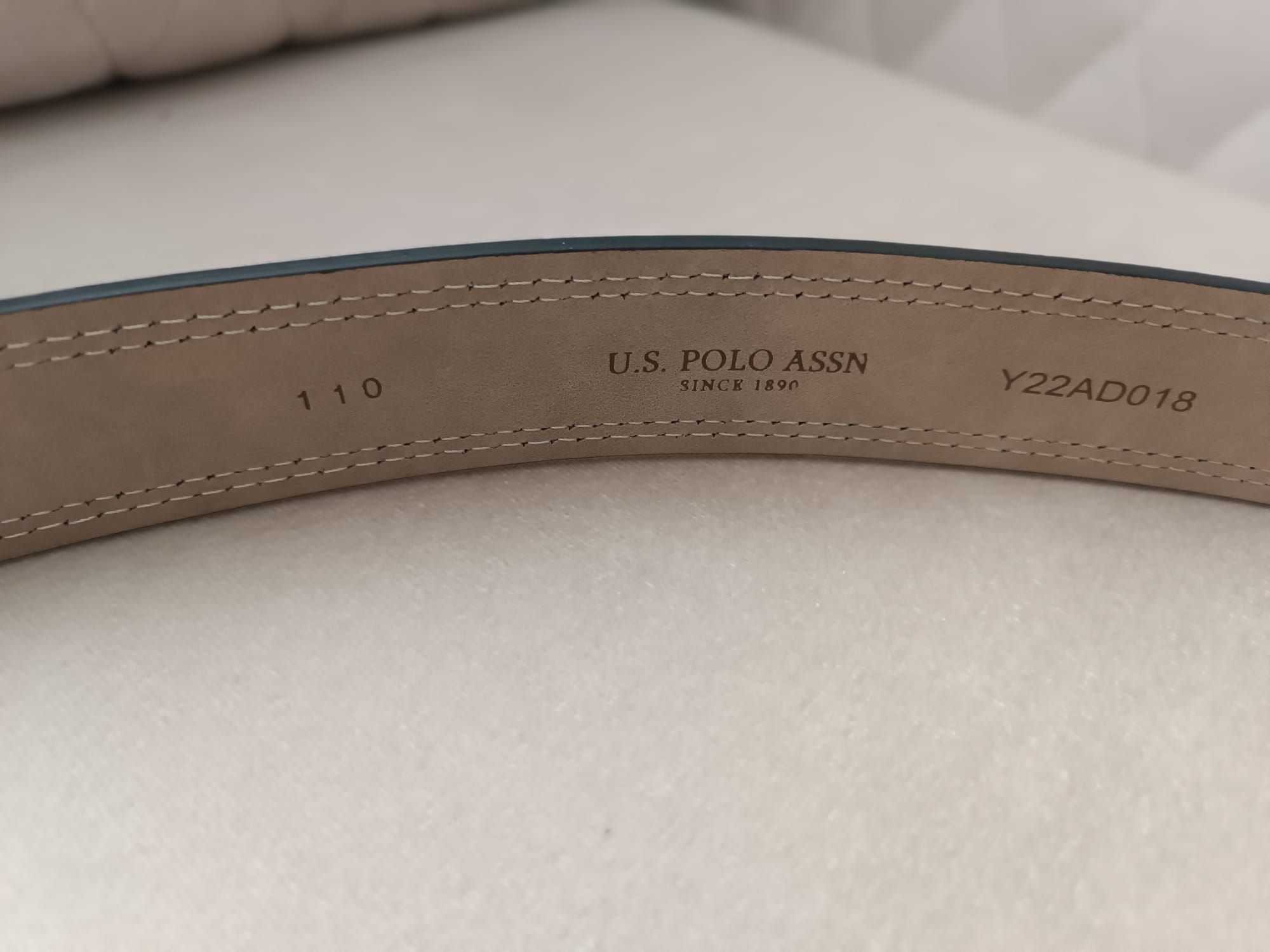 U.S. Polo Assn. Siyah %100 Deri Kemer — görsel 9/12