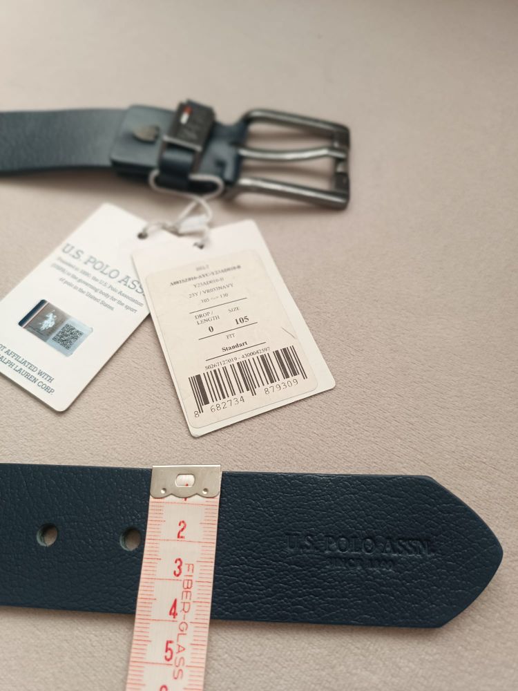 U.S. Polo Assn. %100 Deri Kemer — görsel 7/7