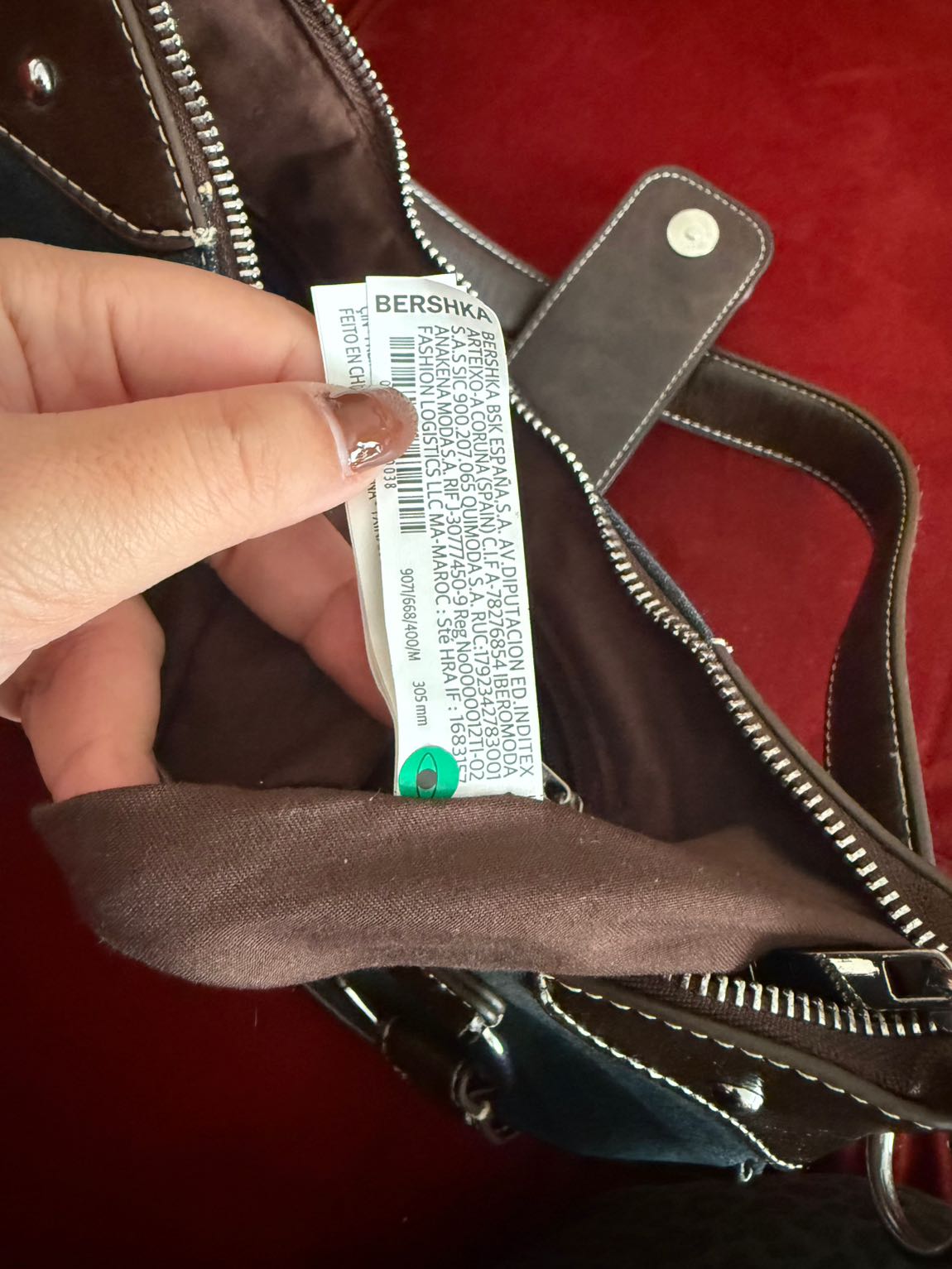 Bershka kot omuz çantası — görsel 3/4