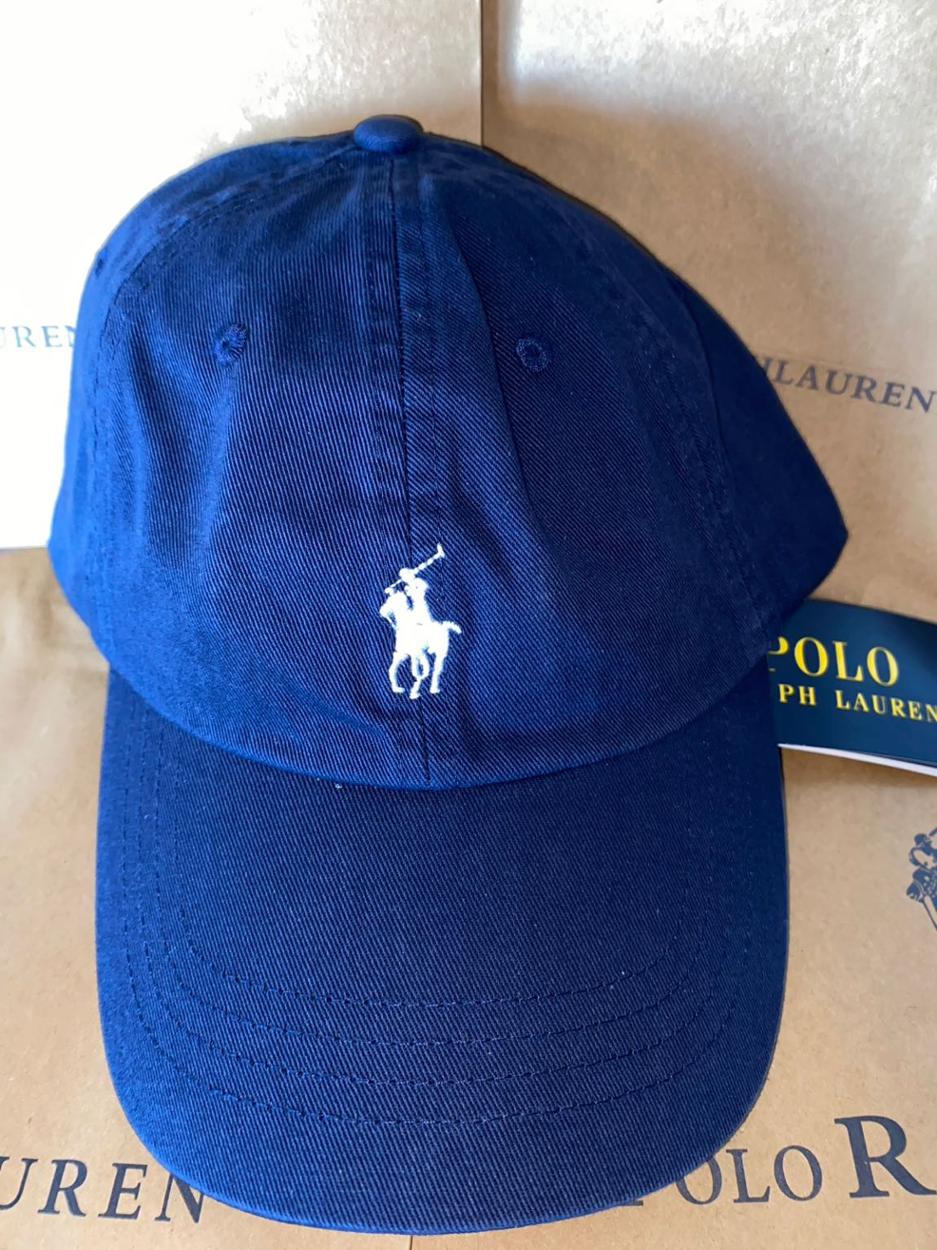 Orjınal Polo Ralph Lauren Lacivert Şapka — görsel 2/5