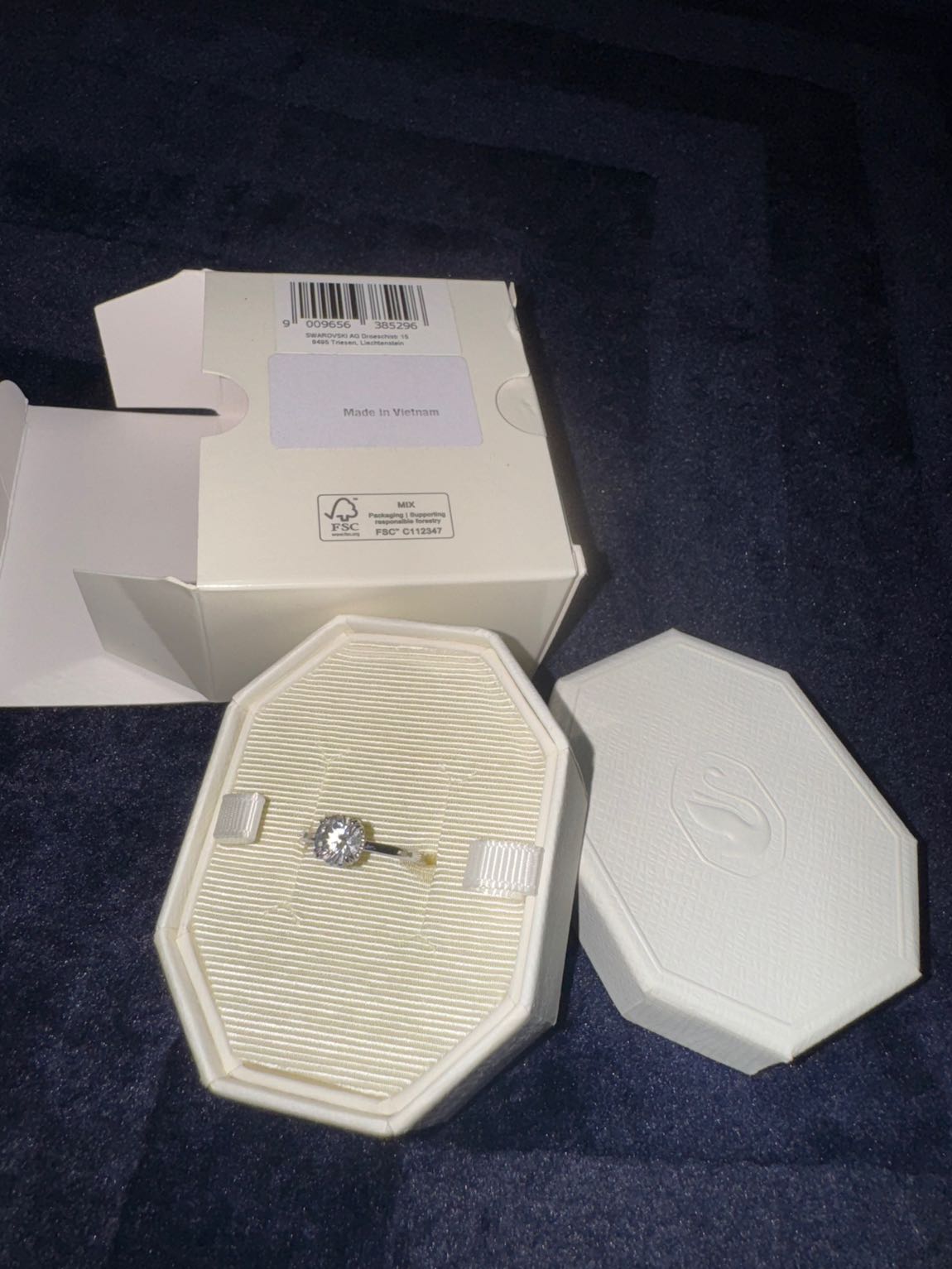 Swarovski Stilla Kokteyl Yüzüğü — görsel 2/11