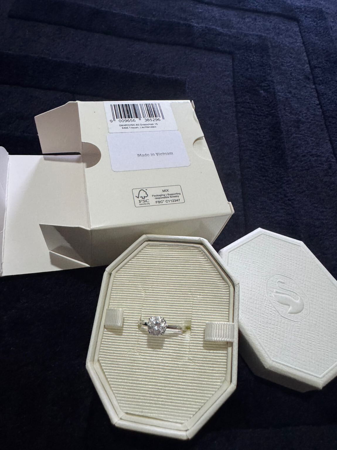 Swarovski Stilla Kokteyl Yüzüğü — görsel 4/11