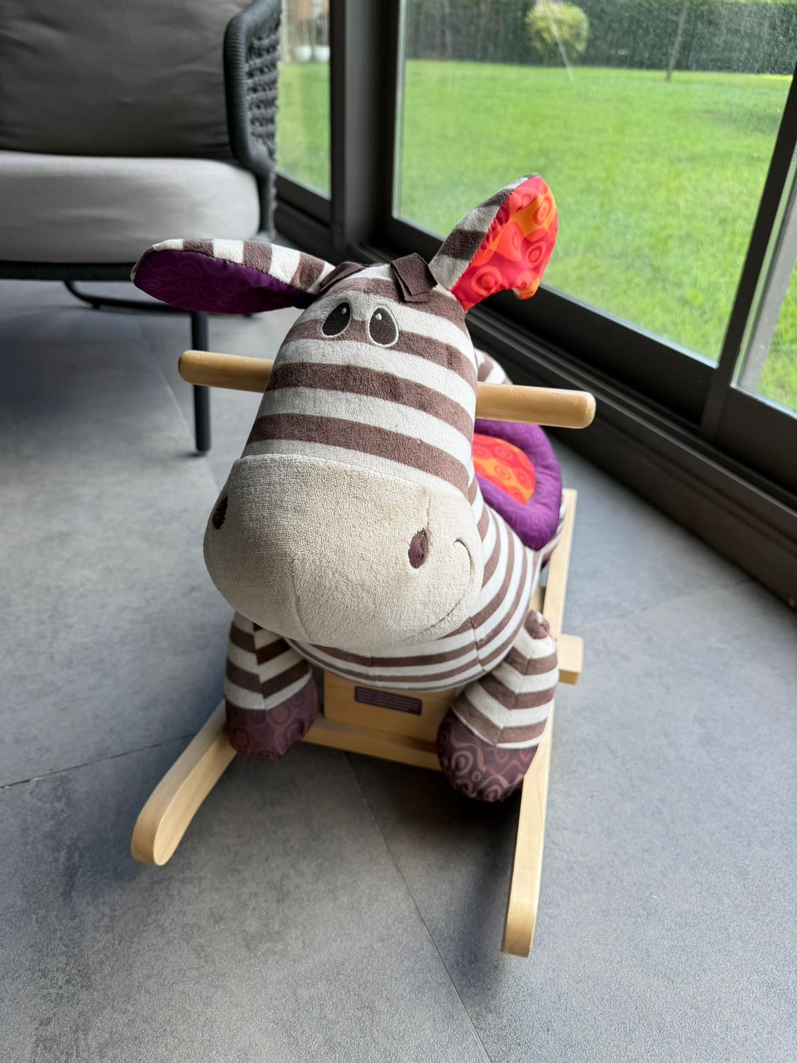 B Toys Zebra Figürlü Sallanan Oyuncak — görsel 7/7