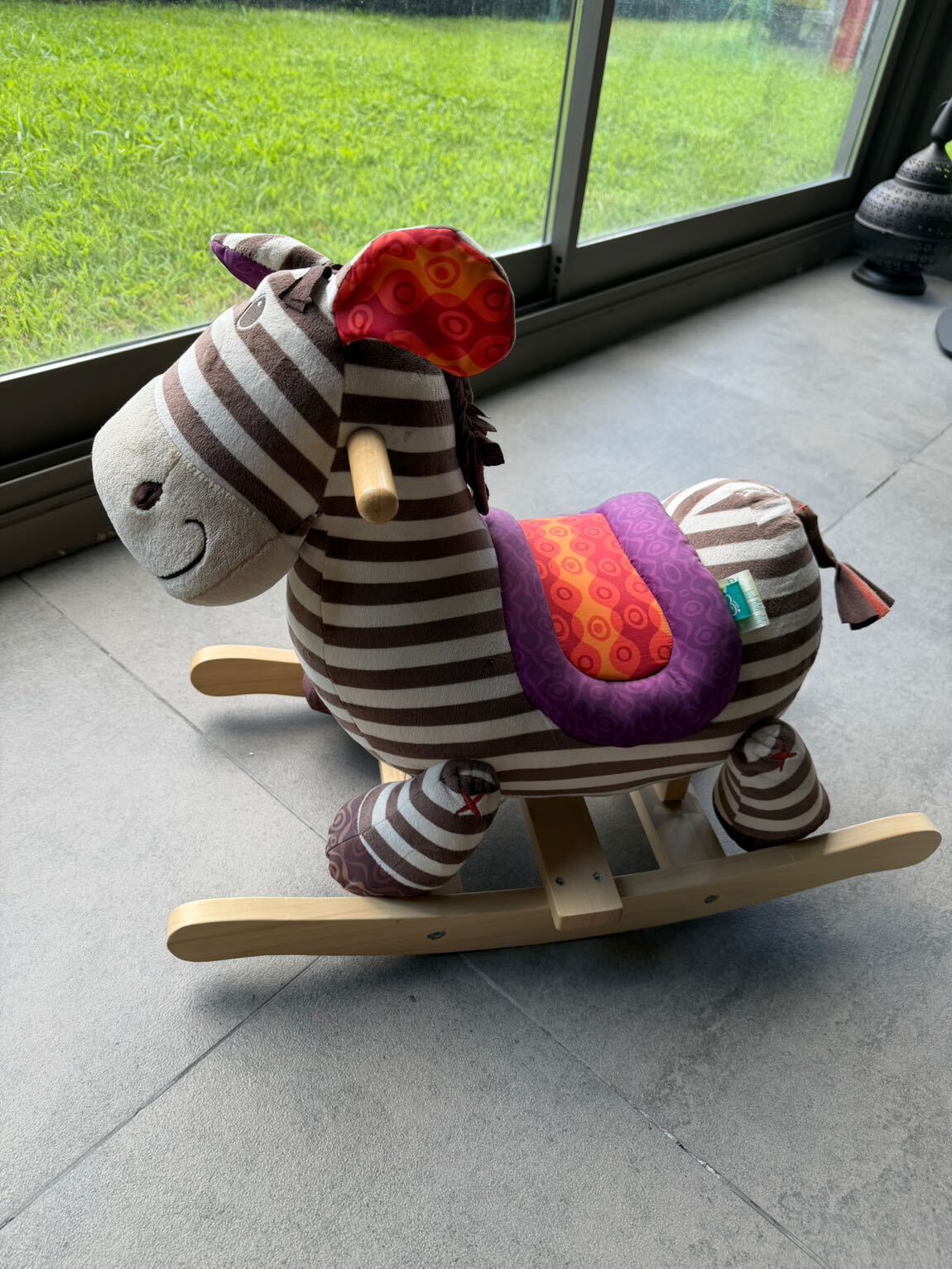B Toys Zebra Figürlü Sallanan Oyuncak — görsel 2/7