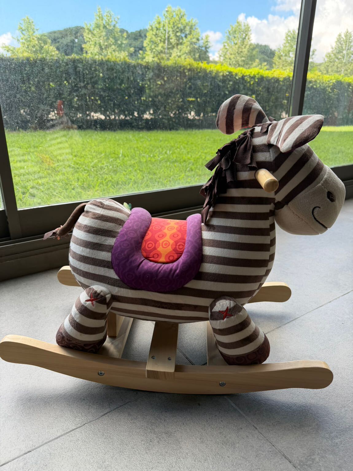 B Toys Zebra Figürlü Sallanan Oyuncak — görsel 6/7