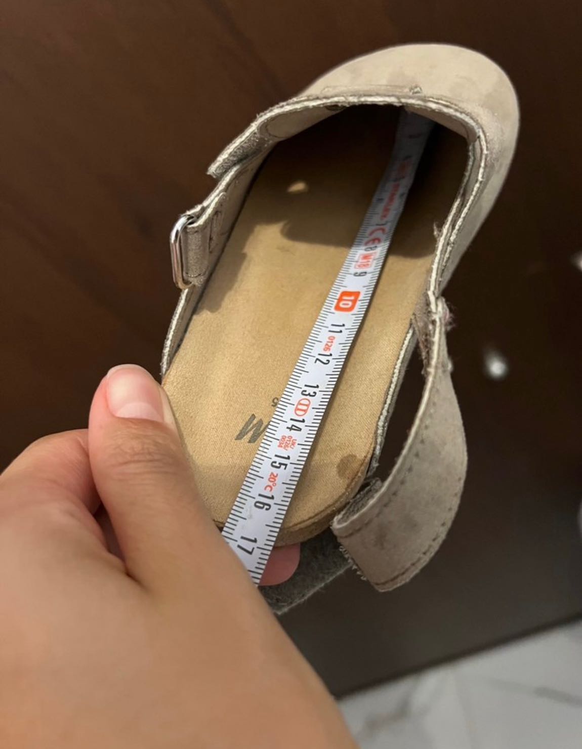 H&M süet çocuk sabo — görsel 5/5