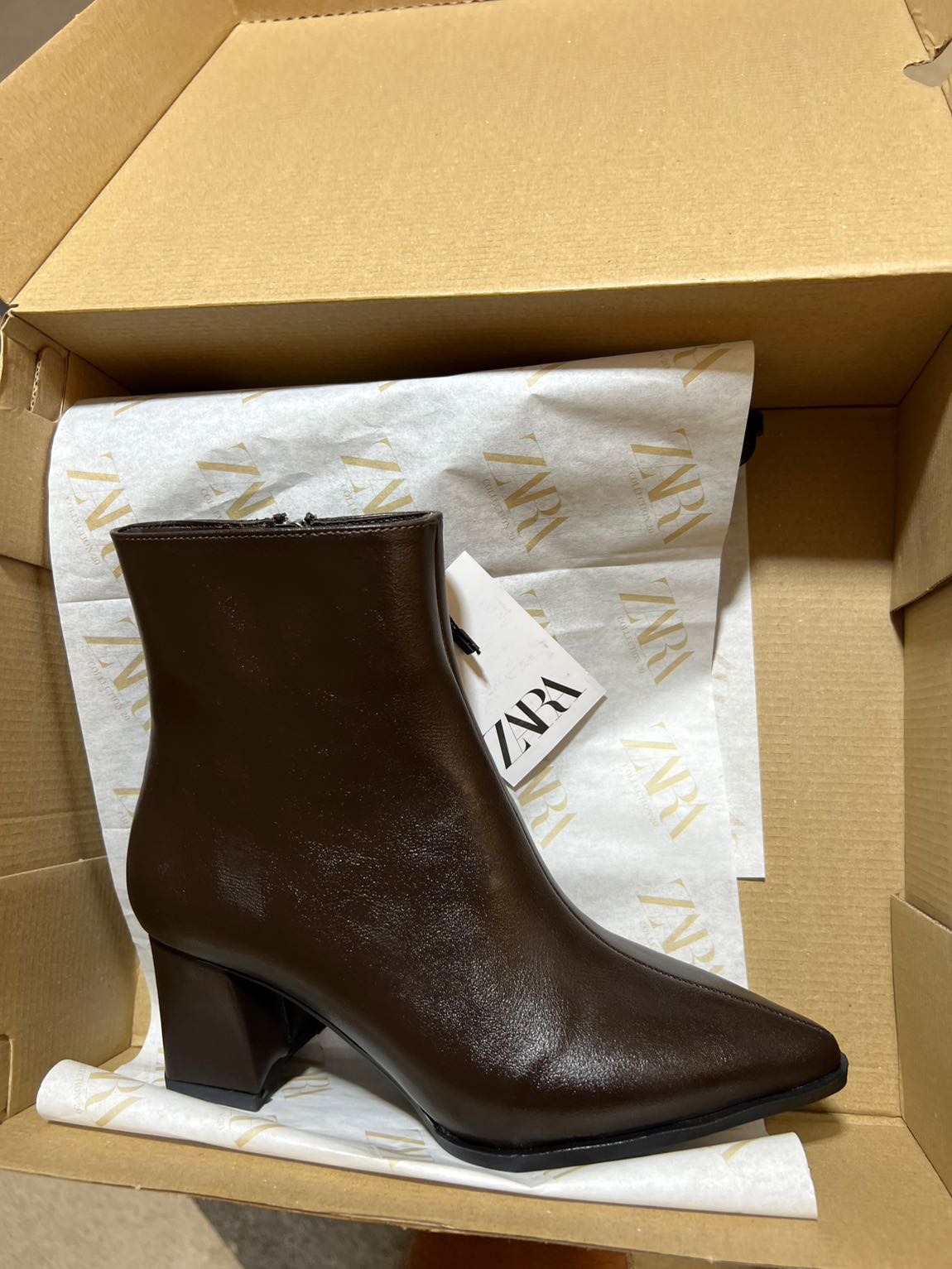 Zara Kahverengi Bot — görsel 5/8
