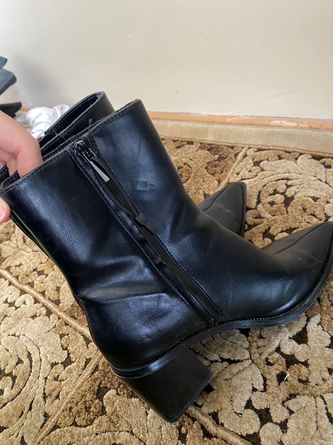 Zara Siyah Sivri Burunlu Bot — görsel 6/6