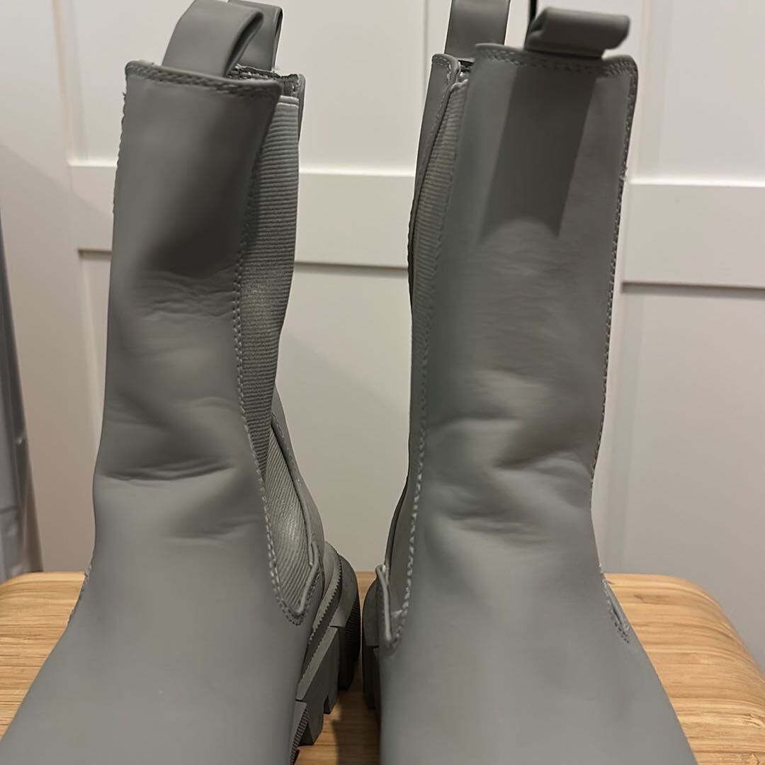 Bershka Gri Postal Bot — görsel 4/4