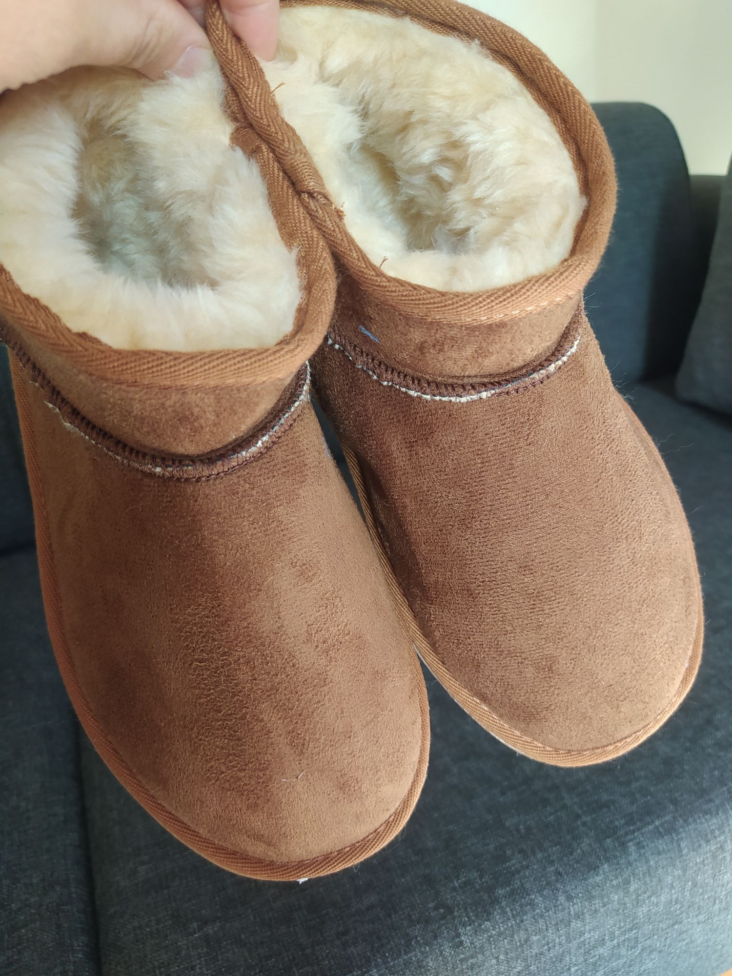 Ugg model bot ınce taban — görsel 2/5