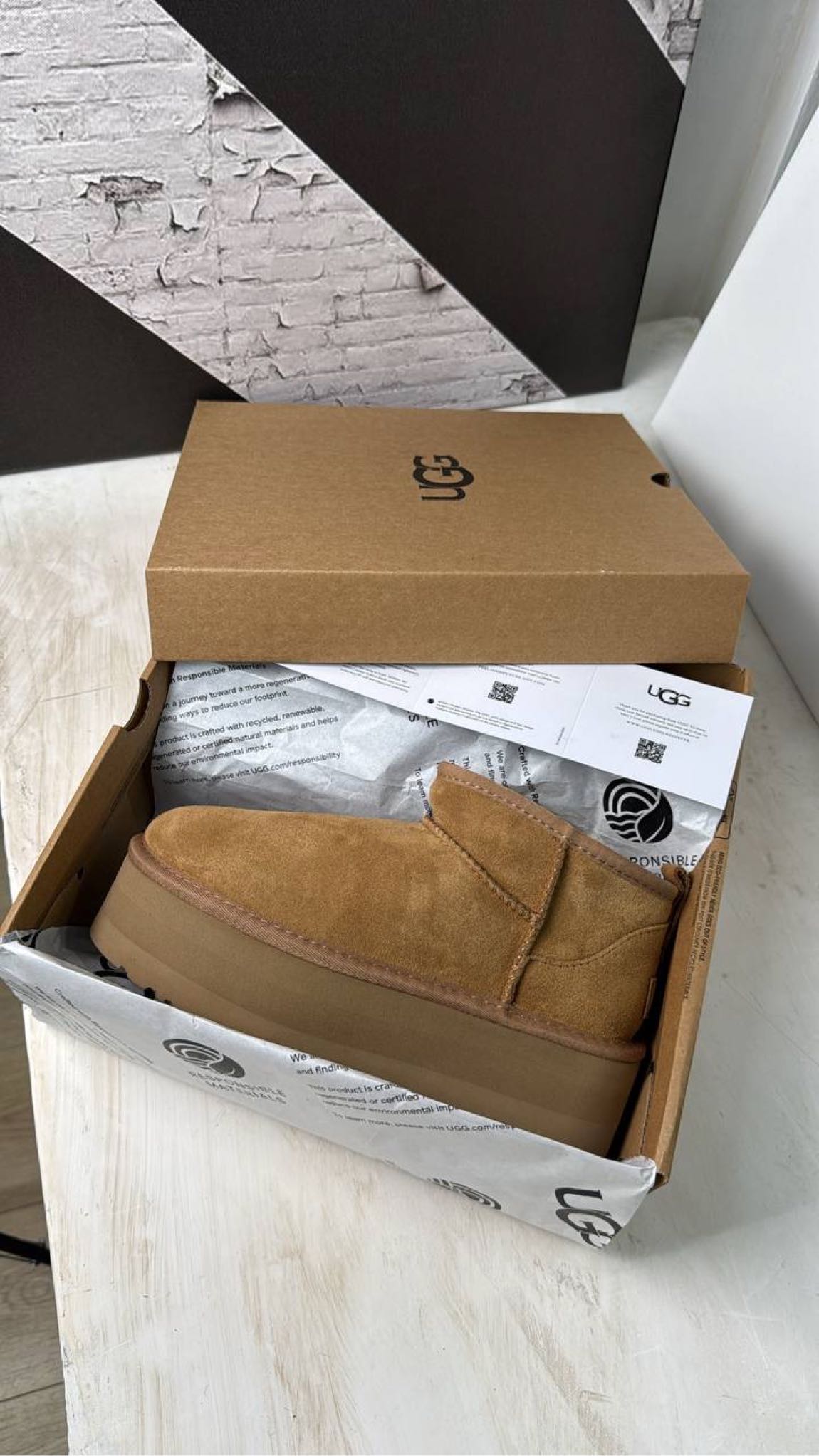 Ugg ultra mini platform chestnut — görsel 4/6