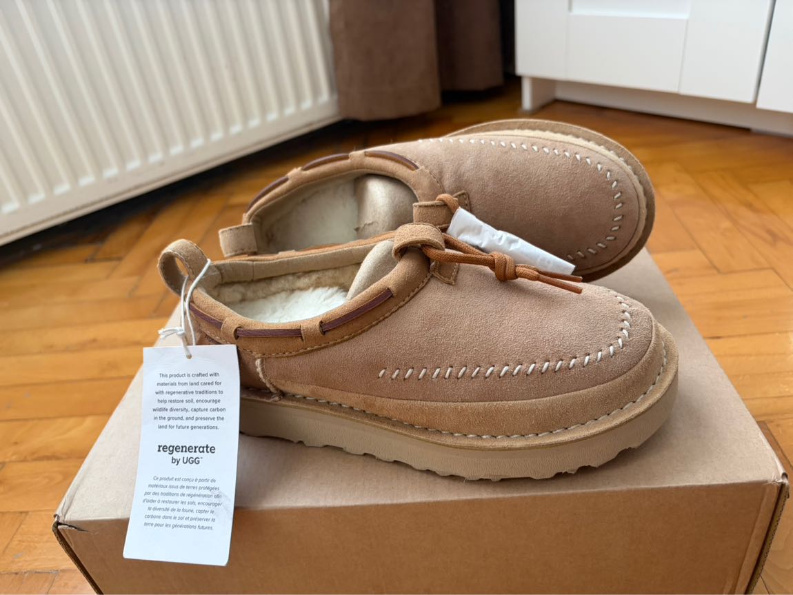 Ugg Taba Deri Ayakkabı terlik — görsel 4/7