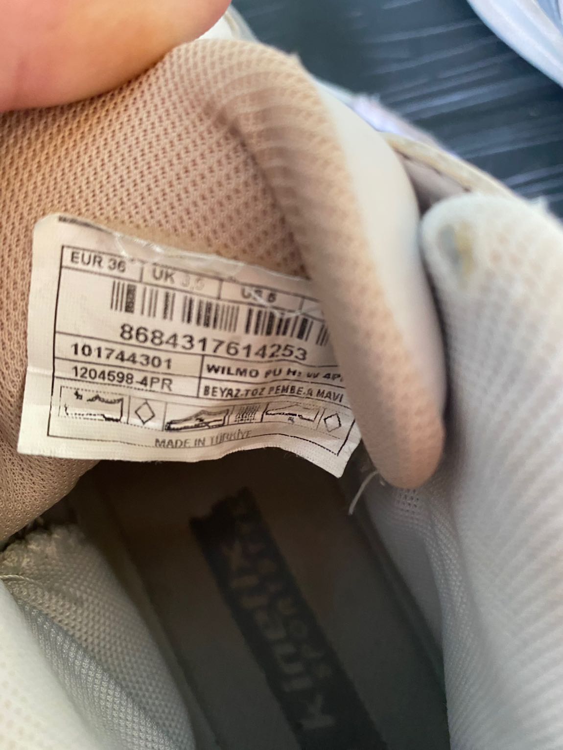 Kinetix Pembe/Gri Sneaker — görsel 7/7
