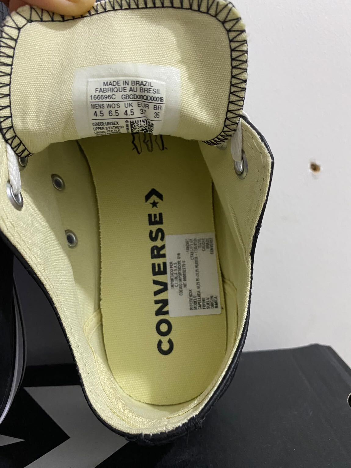 Converse Siyah Platform Sneaker — görsel 4/5