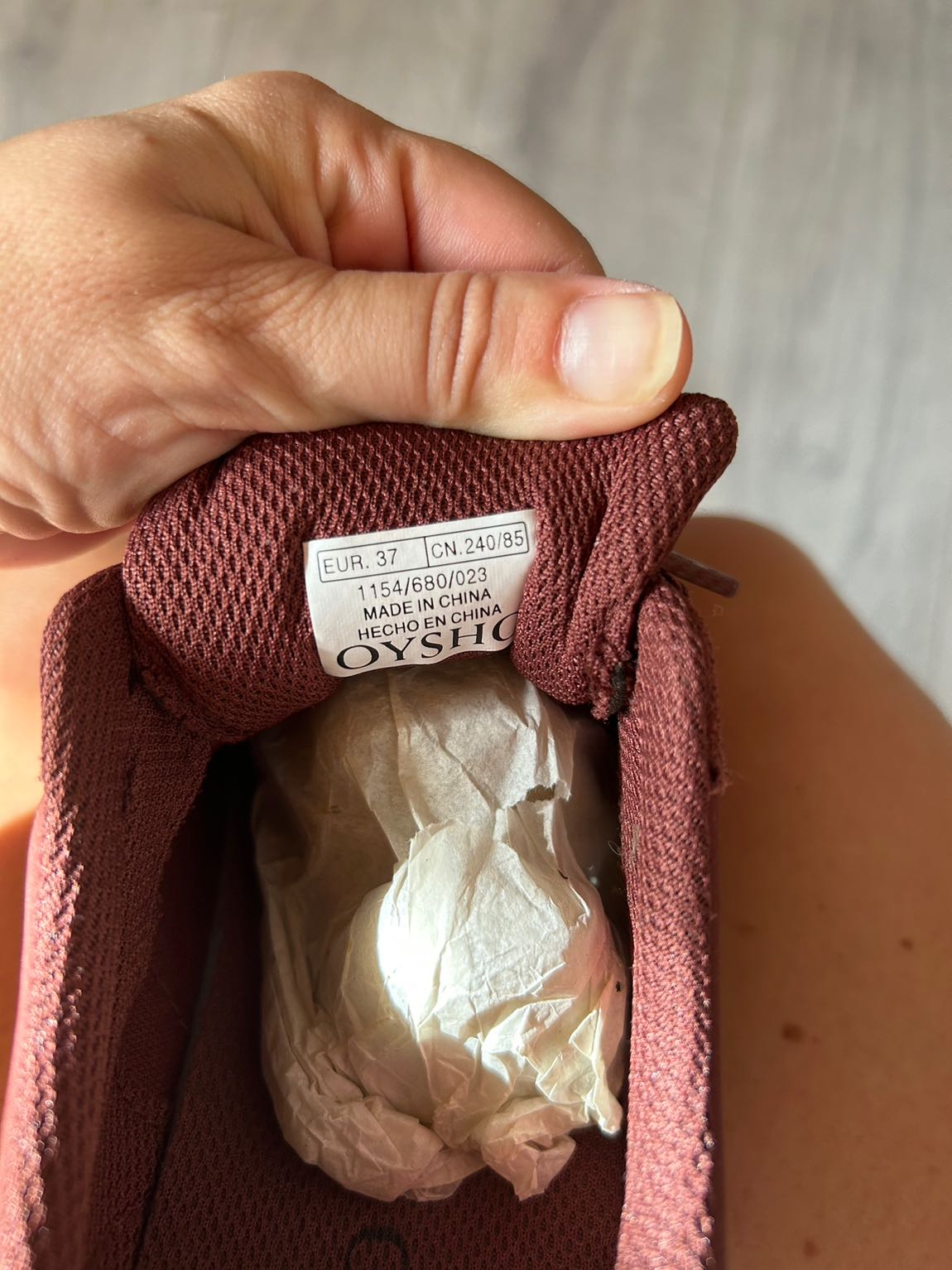 Kiremit oysho Spor Ayakkabı — görsel 5/7
