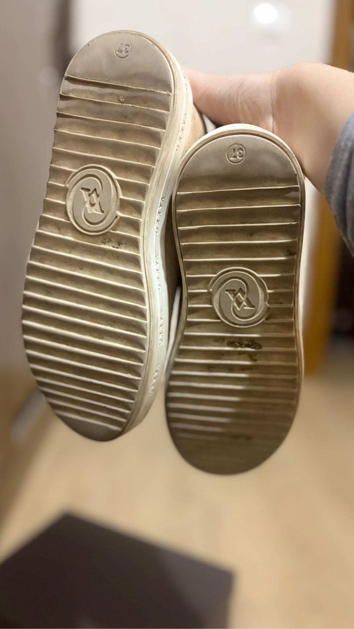 👟VAKKO ORJİNAL Bej Deri Sneaker — görsel 11/11