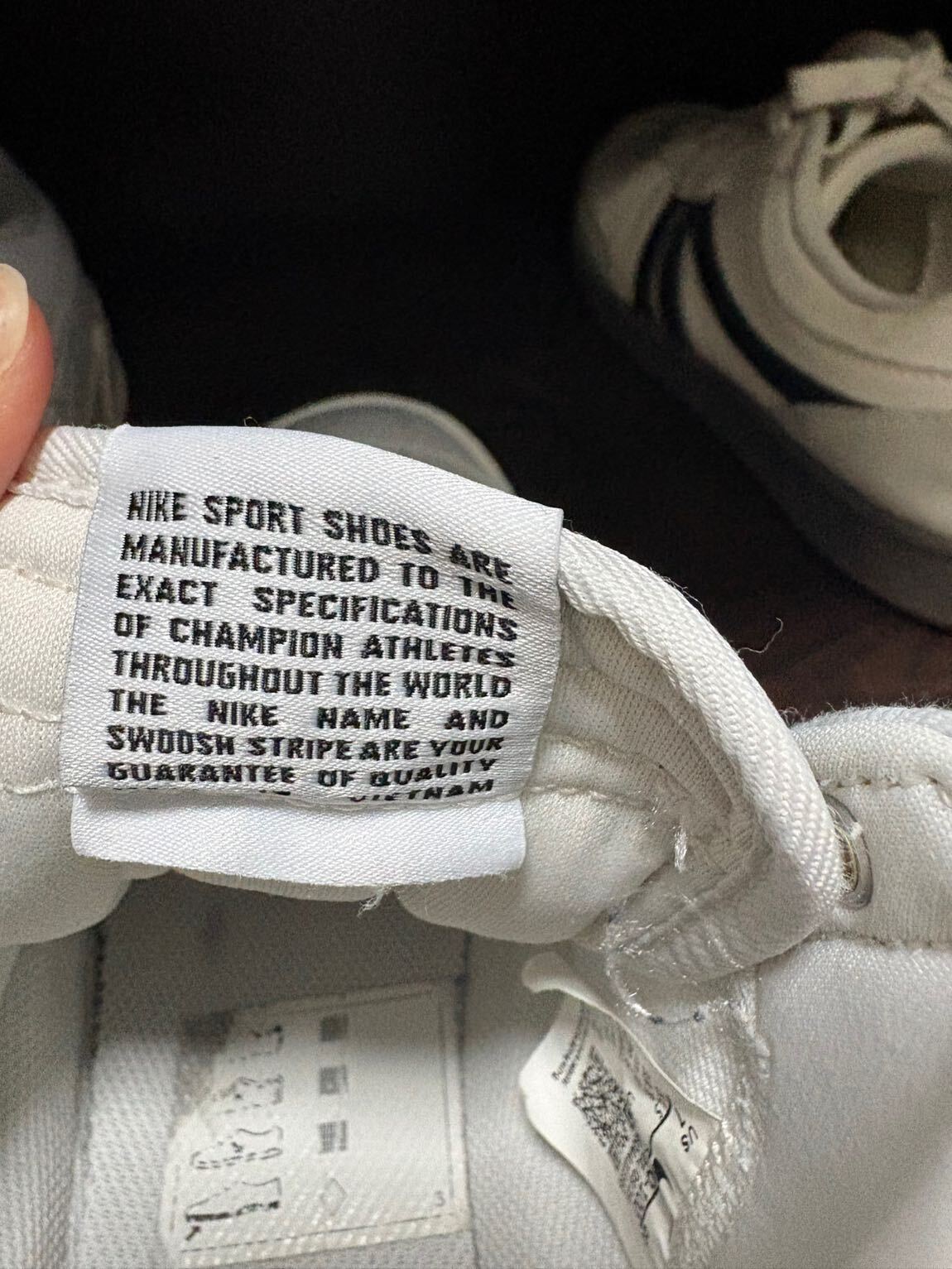 Nike Beyaz Blazer Ayakkabı — görsel 4/5
