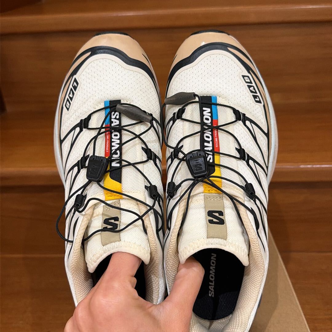 Salomon XT-6 Krem Spor Ayakkabı — görsel 5/7