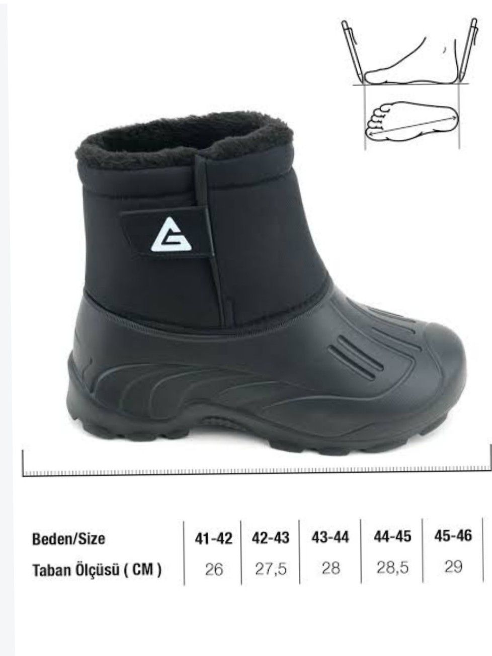 Adidas Siyah Bot 41 42 numara — görsel 8/8